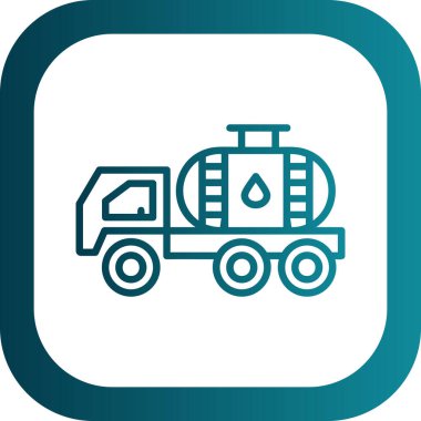 yağ pompası ikon vektör illüstrasyonu