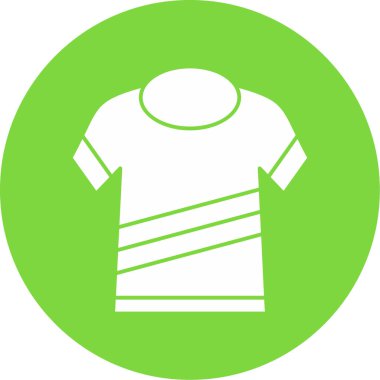 tshirt simgesi vektör illüstrasyonu
