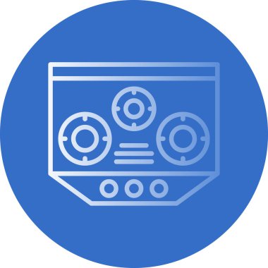 seo modern simgesinin vektör illüstrasyonu