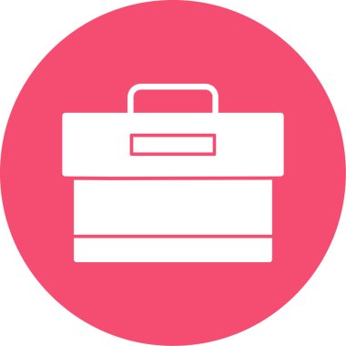 Çanta. Web simgesi basit tasarım