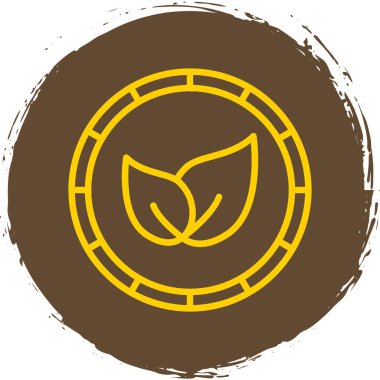 Gmo serbest. Web simgesi basit illüstrasyon 