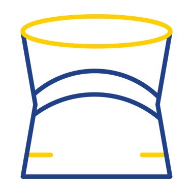 Beyaz arkaplanın vektör illüstrasyonu