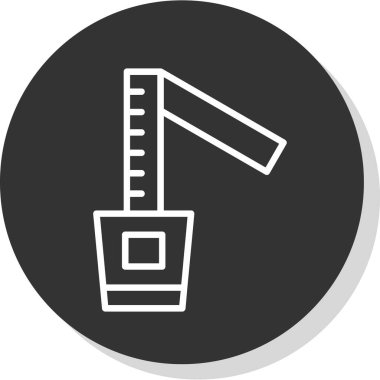 Teyp simgesi çizimi ölçülüyor