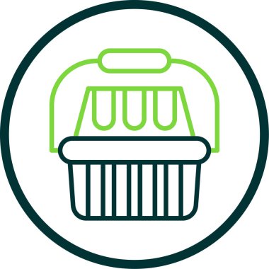 Çöp kutusu vektör illüstrasyonuName