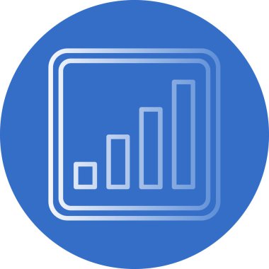 Çizelge. Web simgesi basit illüstrasyon