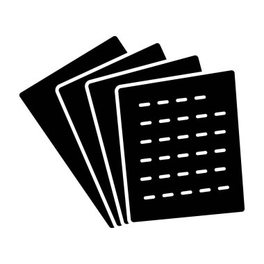 Zımpara kağıdı web simgesi vektör illüstrasyonu