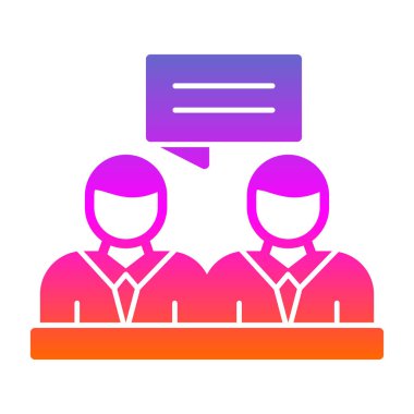 Bir grup insanın vektör çizimi