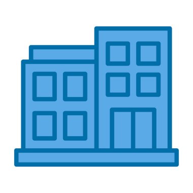 modern yapı web simgesi, vektör illüstrasyonu