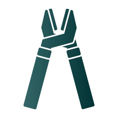 Bir harf tutan insan elinin vektör simgesi