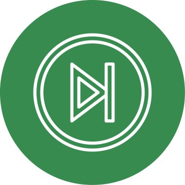 Müzik simgesinin vektör illüstrasyonu