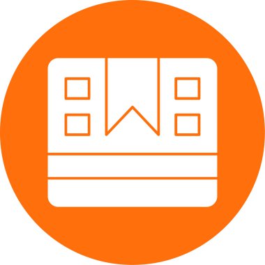 Paket kutusu simgesi, vektör illüstrasyonu 