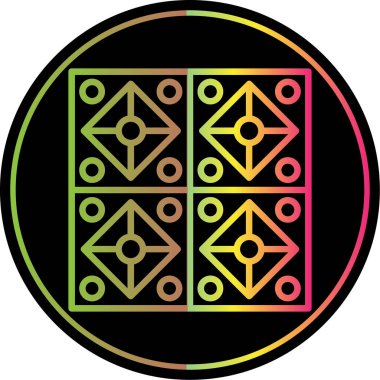 Siyah, kırmızı ve sarı renkli illüstrasyon