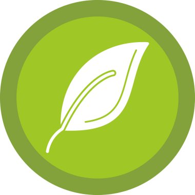 Yaprak vektör simgesi