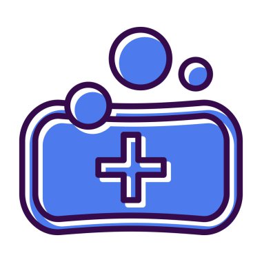 oyun konsolu simgesi. Web için oyun vektör simgelerinin özet çizimi