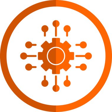 Teçhizat Web simgesi basit illüstrasyon