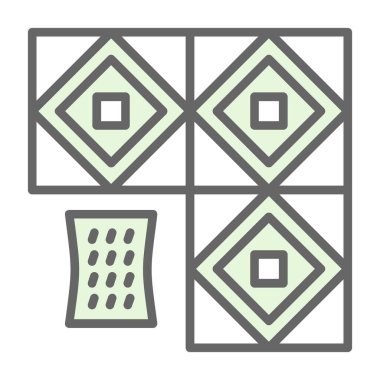 seo modern simgesinin vektör illüstrasyonu