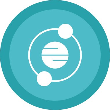 Bilim simgesi, vektör illüstrasyonu