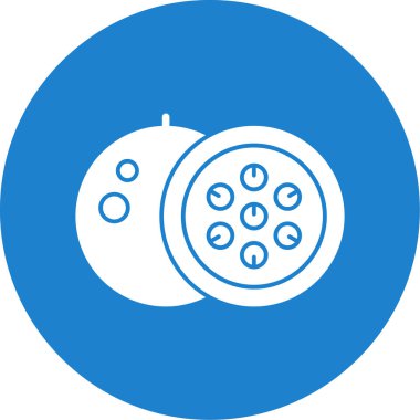 Çizgi film Passionfruit 'in vektör çizimi