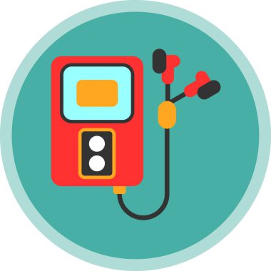 elektrik dolgu vektörü simgesi