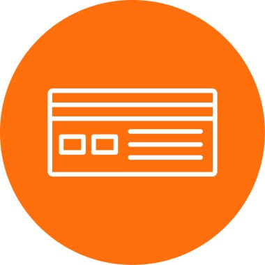 Kredi kartı vektör illüstrasyonu 