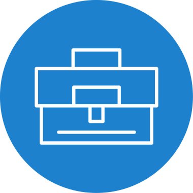 Çanta. Web simgesi basit tasarım