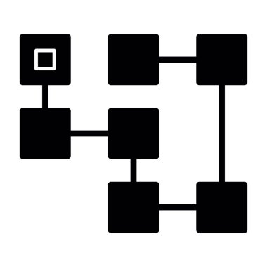 ağ bağlantı simgesi. düz dizayn. vektör 10