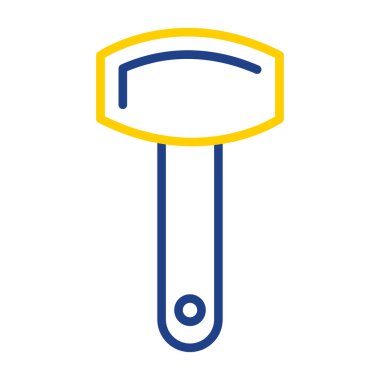 çekiç araç simgesi. vektör illüstrasyonu