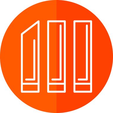 Tek bir harfin vektör illüstrasyonu