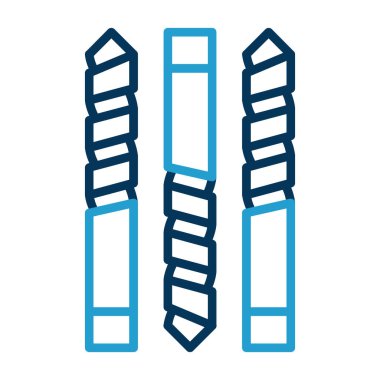 Modern b 'nin vektör illüstrasyonu eksik simgesi