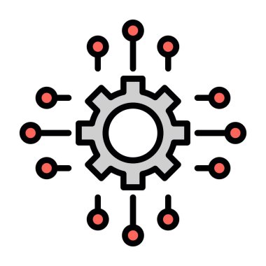 Kolayca düzenleyebilen ve düzenleyebilen Ağ Vektörü simgesi