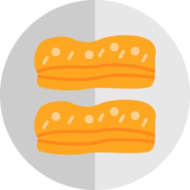 Gıda simgesinin vektör illüstrasyonu