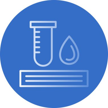 kan testi ikonu vektör illüstrasyon tasarımı