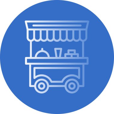 dükkan simgesi vektör illüstrasyonu