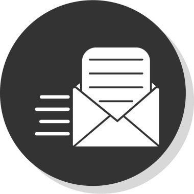 harf simgesi, vektör illüstrasyonu basit tasarım