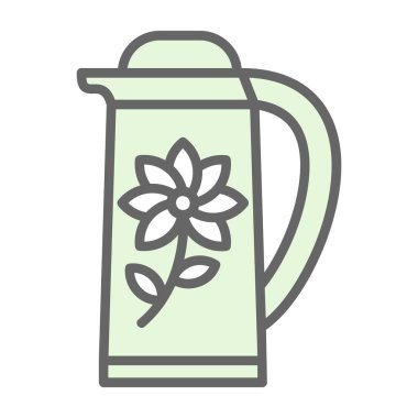 çiçek saksısı beyaz arkaplanda izole