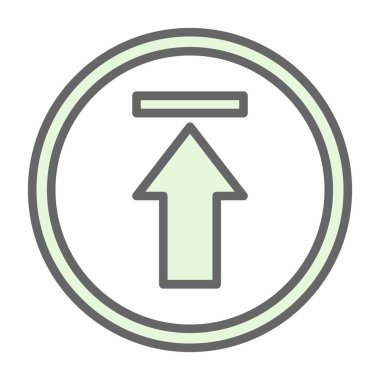 gönderme satırı simgesi, vektör illüstrasyonu