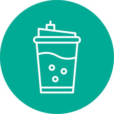 İç bakalım. Web simgesi basit illüstrasyon