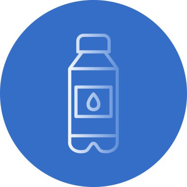 şişe simgesi vektör illüstrasyonu