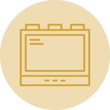 Web simgesini düz biçimde izle 