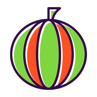 kabak ikonu vektör illüstrasyonu