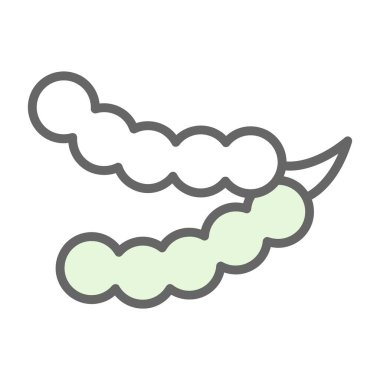 Bir kemik çiziminin vektör çizimi