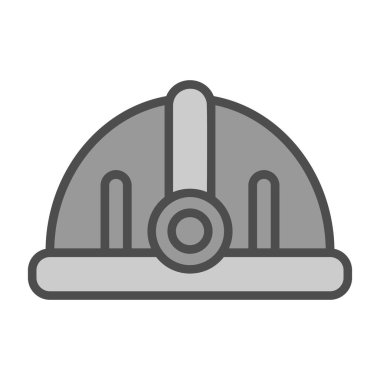 Meşale başlığı ikon vektör çizimi