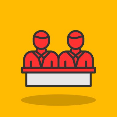 insanlar simge vektör illüstrasyonu