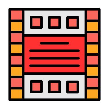 Araba motoru. Web simgesi