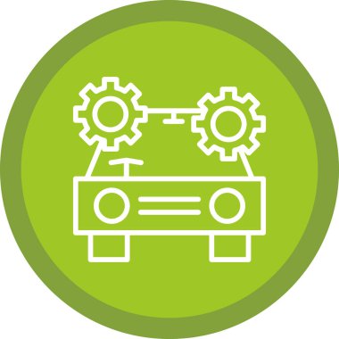 seo modern simgesinin vektör illüstrasyonu