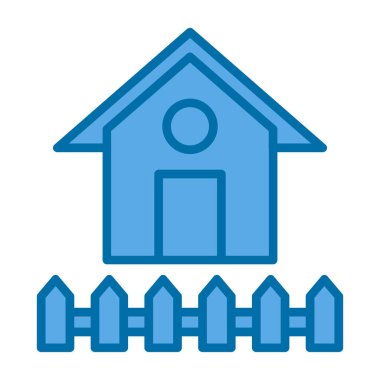 Eve. Web simgesi basit tasarım