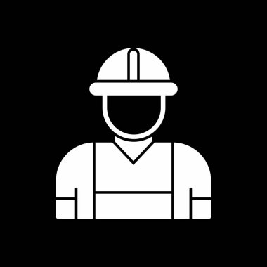 Miğfer vektör illüstrasyonlu mimar. 