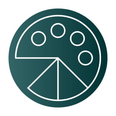 Ok. Web simgesi basit illüstrasyon