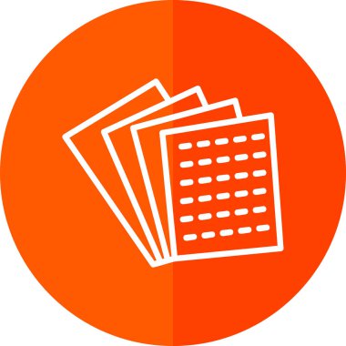 Zımpara kağıdı web simgesi vektör illüstrasyonu