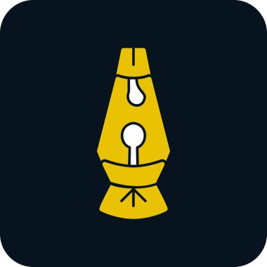 Lava lamp icon vector illustration